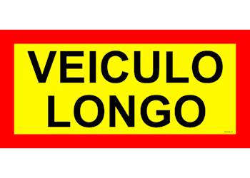Schild "VEIGULO LONGO" 525X250mm